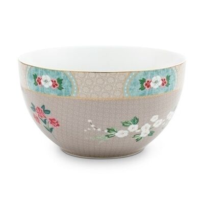 PIP Bowl Blushing Birds Khaki18cm