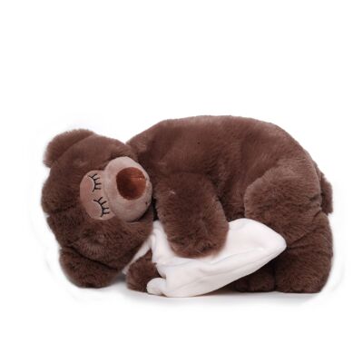 schlafender Bär "Grizzy" Schnuffeltuch