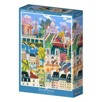 Puzzle 1500 Pièces - Paris, mon Amour