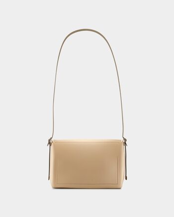 Sac bandoulière-beige 4