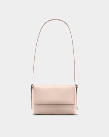 Sac bandoulière rose pâle 2