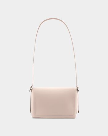 Sac bandoulière rose pâle 4