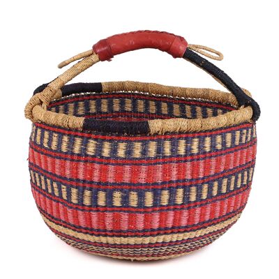 DABODABO: Pink, Red and Navy Market Basket