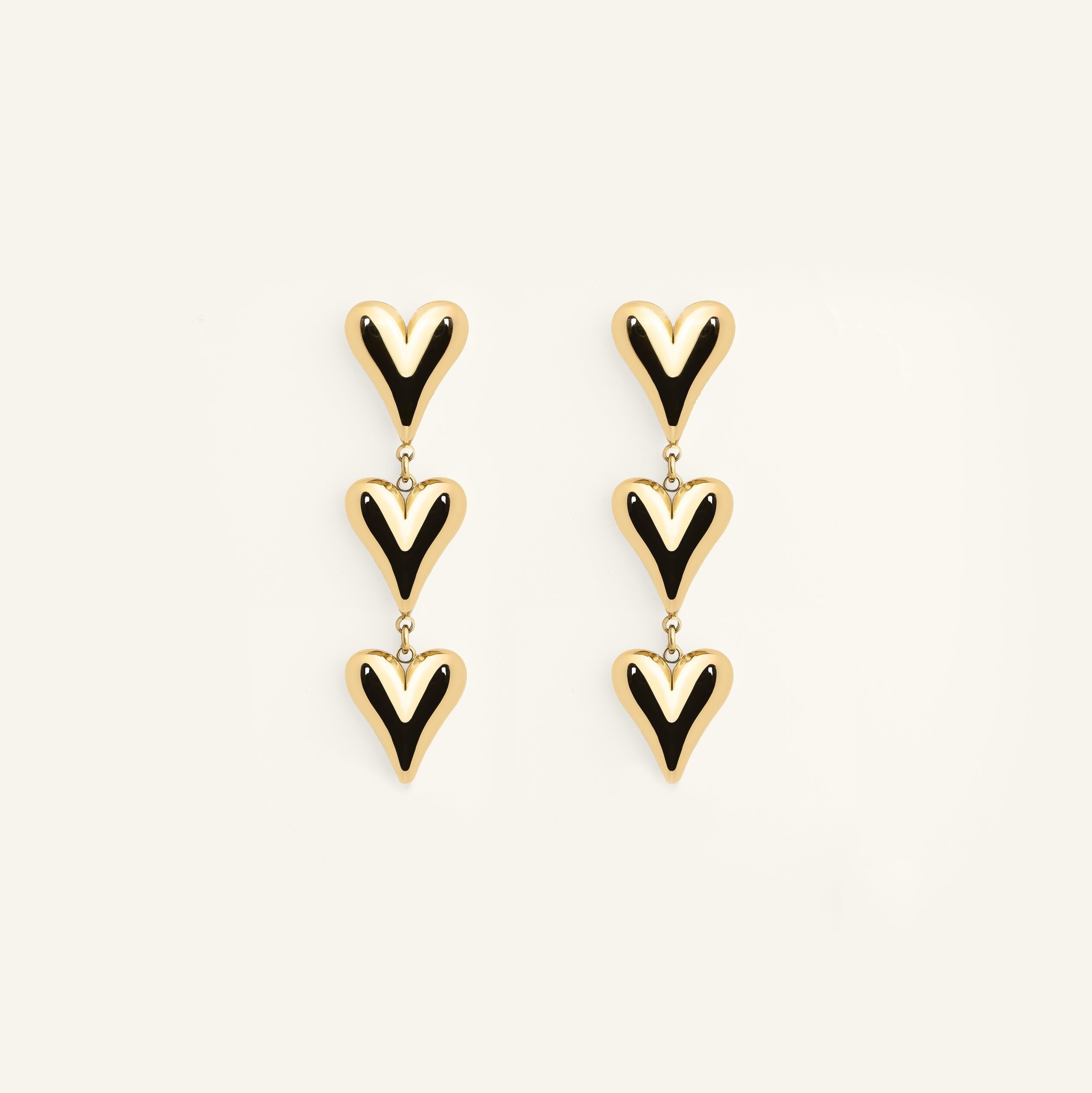 Orecchini a cuore Lilou