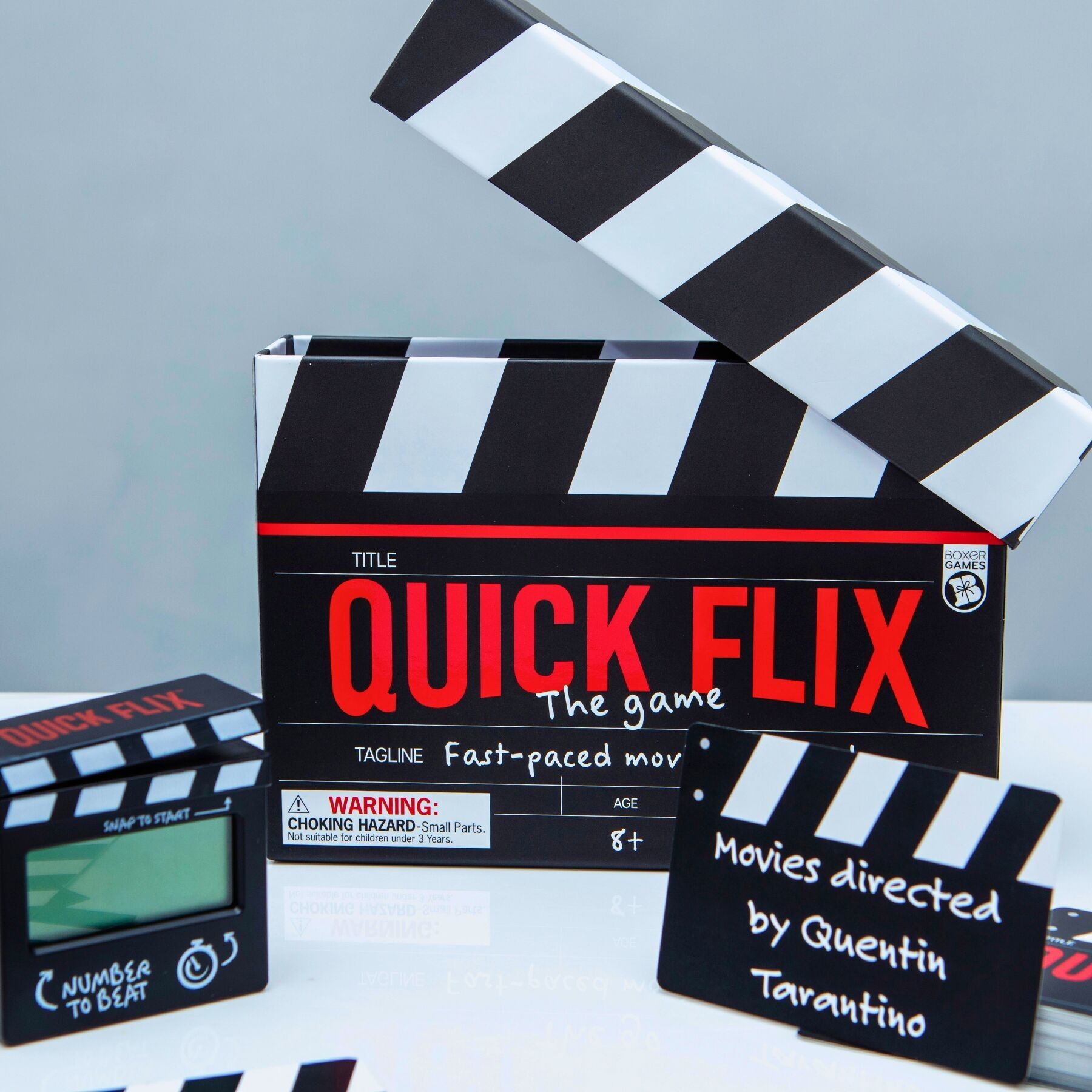 Quick Flix – Film-Quizspiel für Familien und Partys