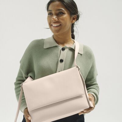 Messenger Bag-rose pâle