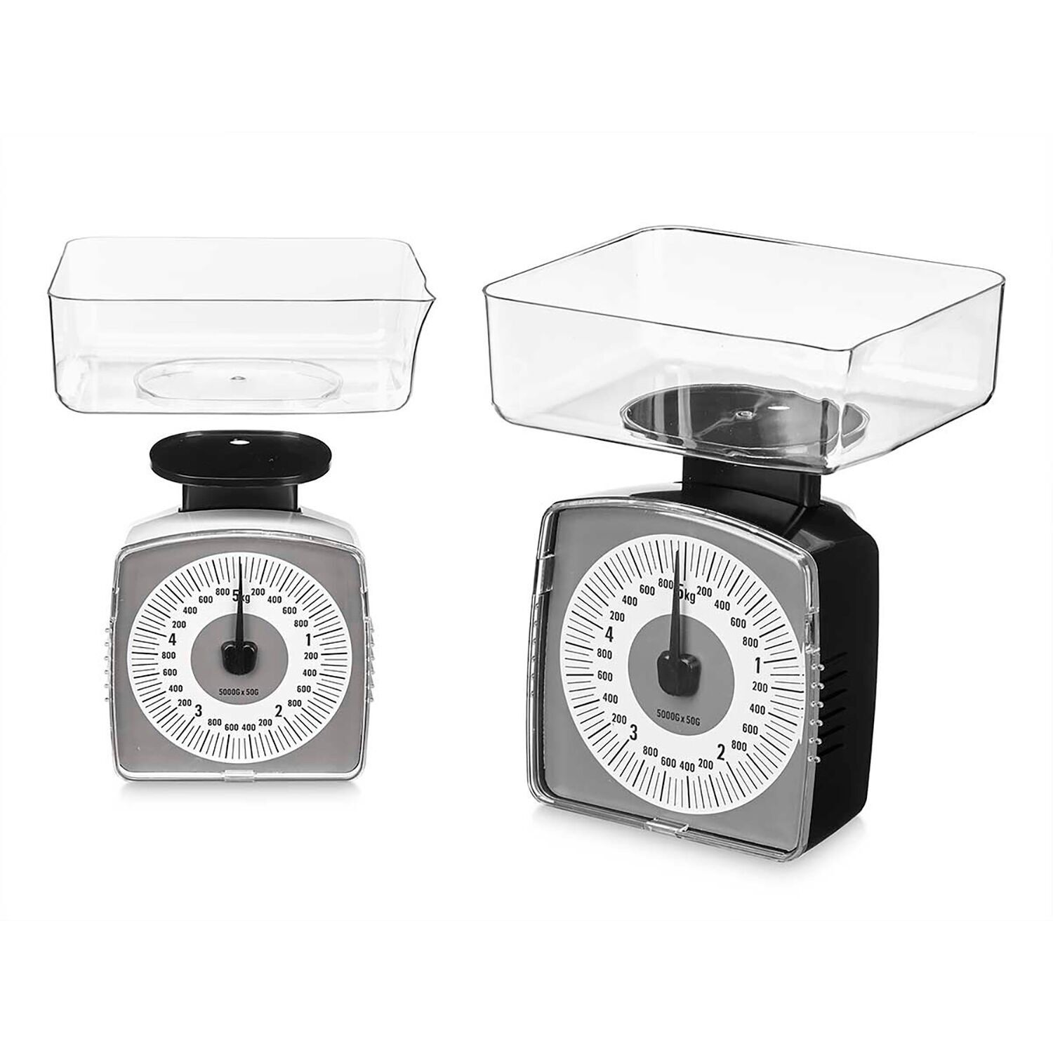 BASCULA 5KG RECIPIENTE 900ML RECTANGULAR color aleatorio Color:Aleatorio