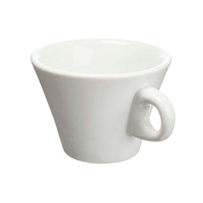PACK 12 TAZAS PORCELANA ALTA 200 ML Color:Blanco