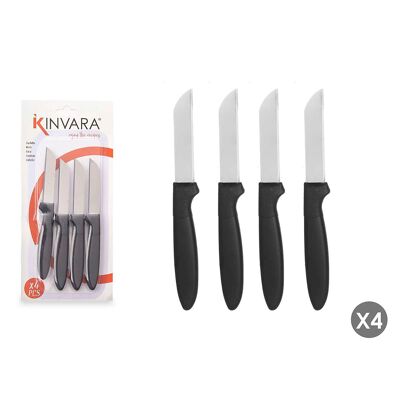 SET OF 4 BLACK PEELING KNIVES Color: Black