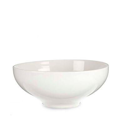 ROUND WHITE PORCELAIN BOWL 18CM Color: White