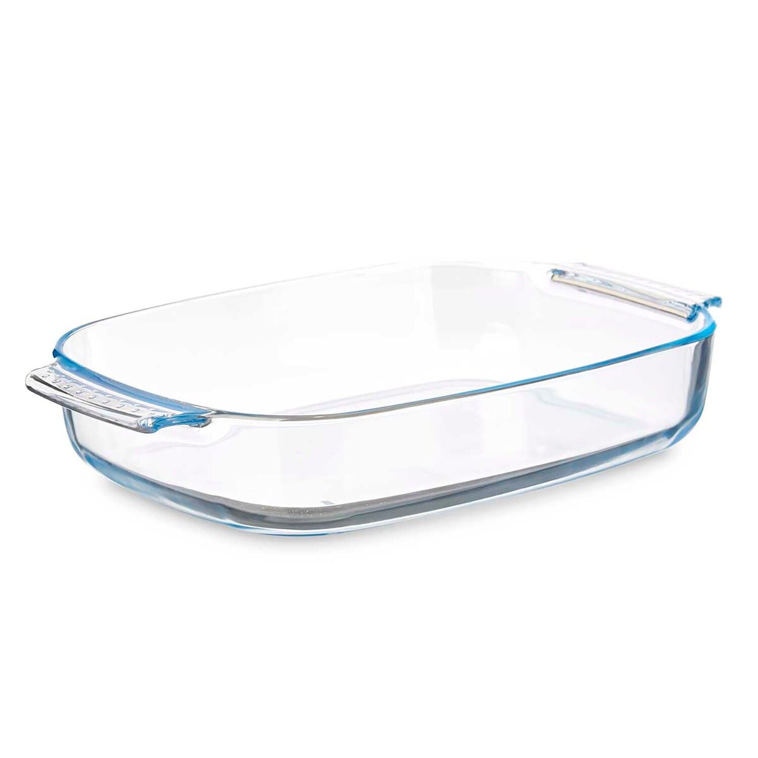 BANDEJA BOROSILICATO RECTANGULAR ASAS 2700ML Color:Transparente