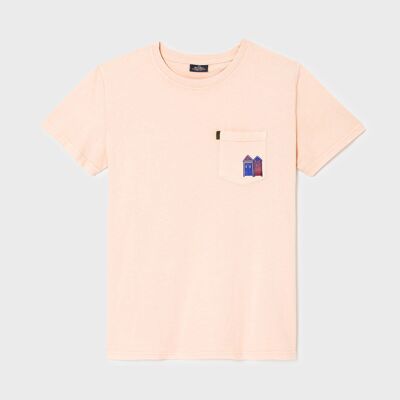 T-shirt rosa stampata JEANNE x BILLYBELT