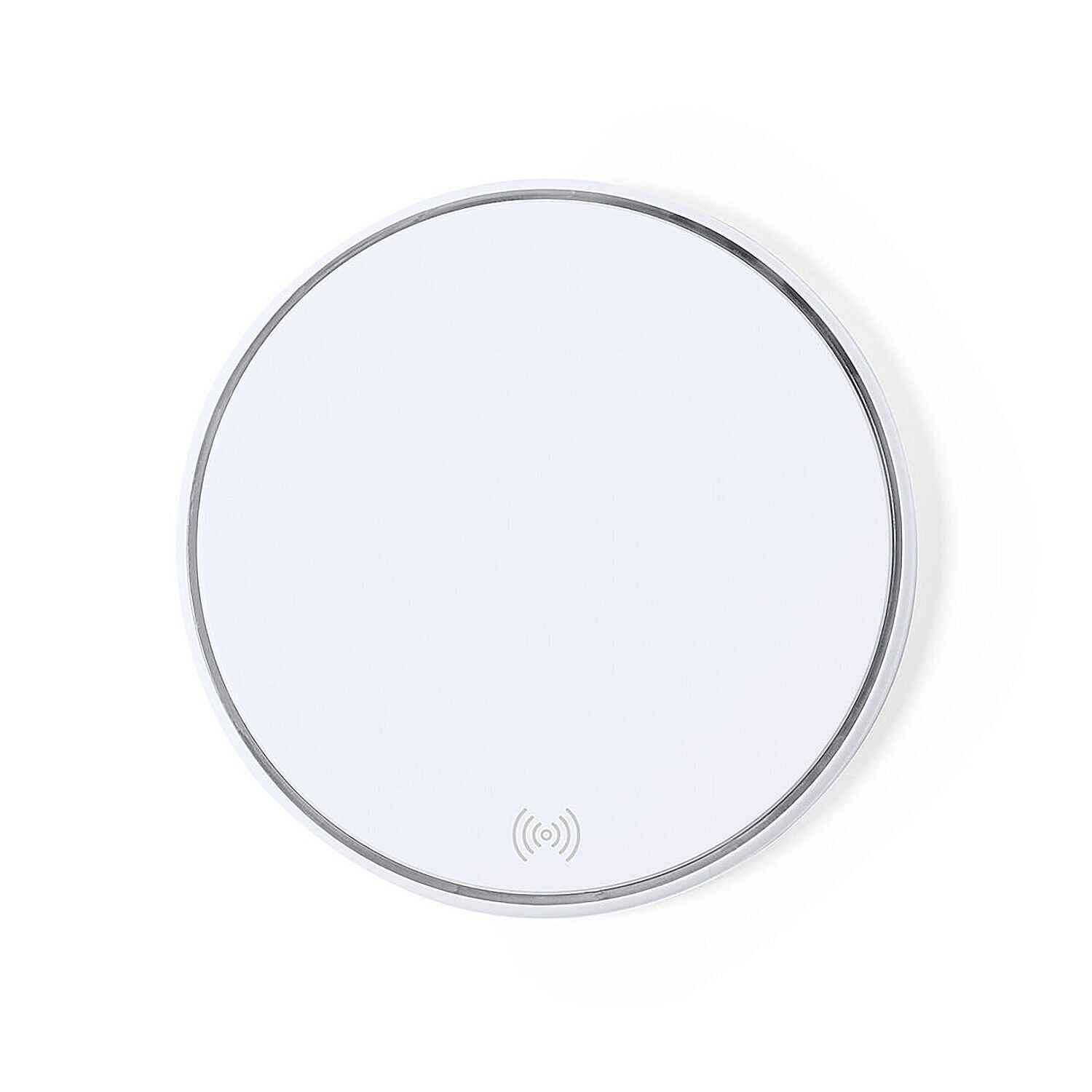 15 W schnelles kabelloses Ladegerät. Farbe: Weiß.