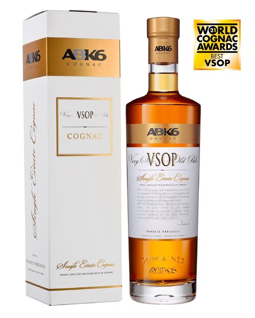 ABK6 Cognac VSOP 70cl 40° étui (World Best VSOP 2021)