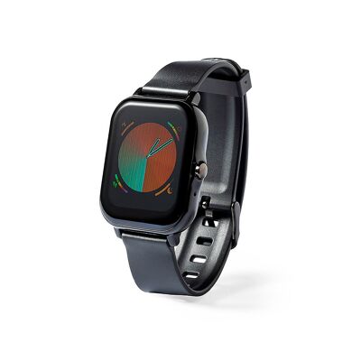 Connexion Bluetooth pour montre intelligente. Écran TFT 1,69".Batterie 180 mAh Couleur : Noir