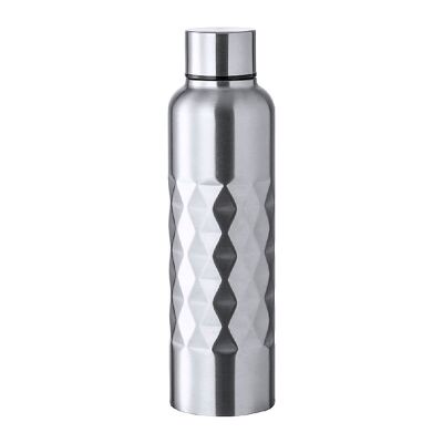 Fût en acier inoxydable de 850 ml.Design diamant exclusif Couleur : Argent