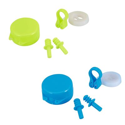 Set per nuoto naso e orecchie Hydro-Swim. Età: + 7 anni. Colore:Multicolore