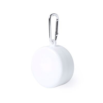 220ml folding cup and Berty pillbox. Includes carabiner and cap.Color: White