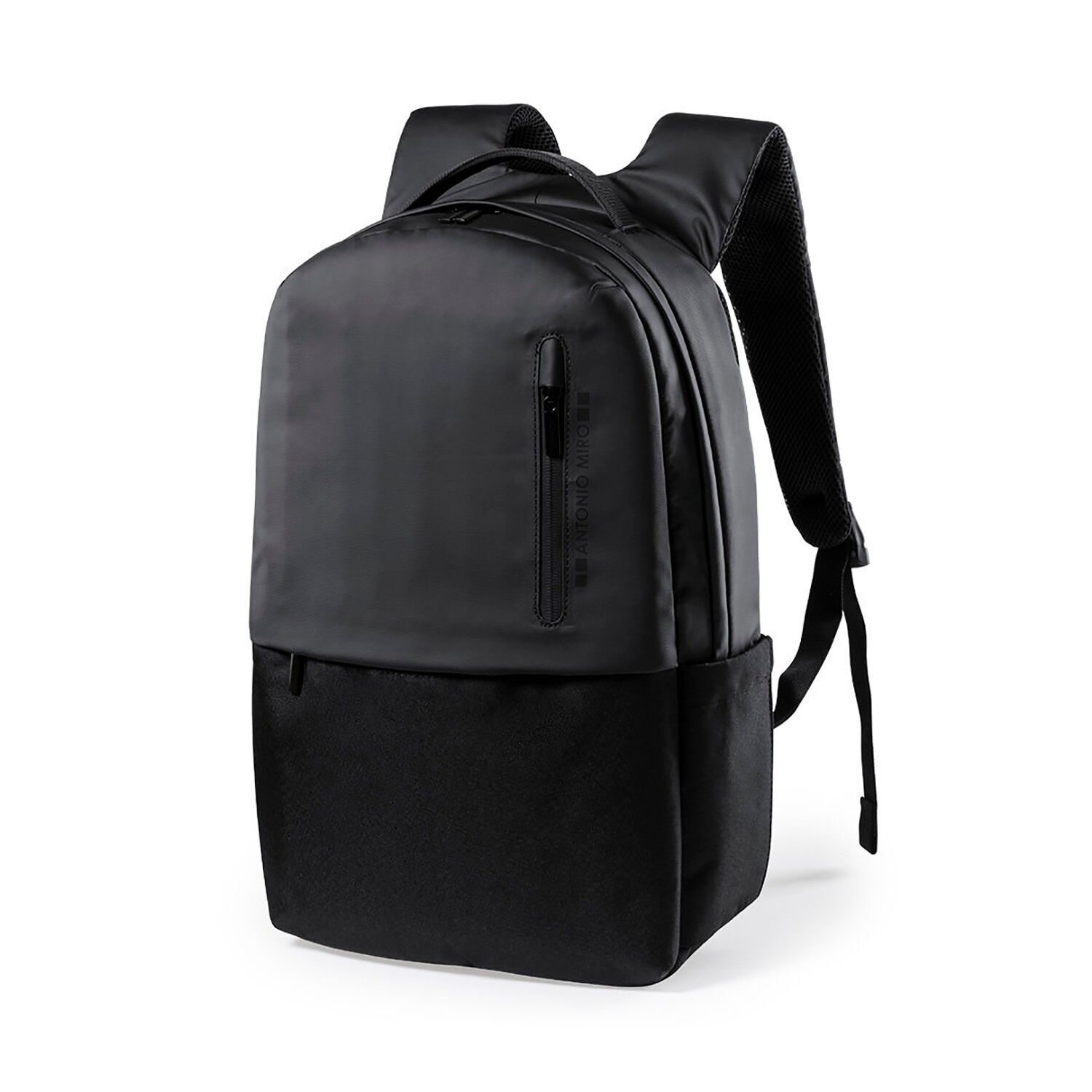 Zaino imbottito.Tasca imbottita per laptop e tablet Colore: Nero