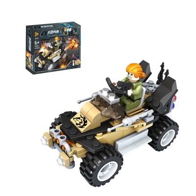Quad militaire, 130 pièces Couleur : Multicolore