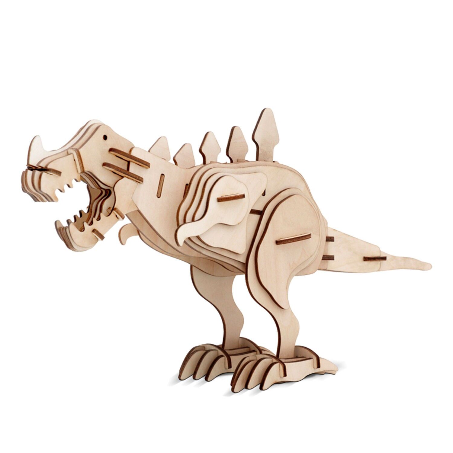 Nadera 3D-Puzzle Tyrannosaurus Rex 67 Teile. 34,5 x 10 x 18,5 cm.Farbe: Beige