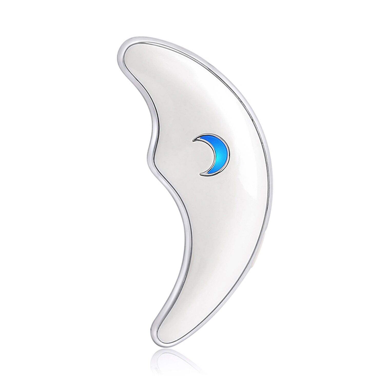 Pluma masajeadora Gua Sha de raspado de meridianos SC510. Color:Blanco