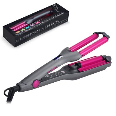 M530 Hair Styler. 72W. Temperature 130 to 230 degrees.Color: Black/Pink