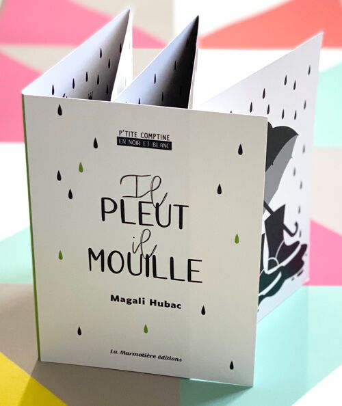 Il pleut, il mouille - Ptite comptine en N&B