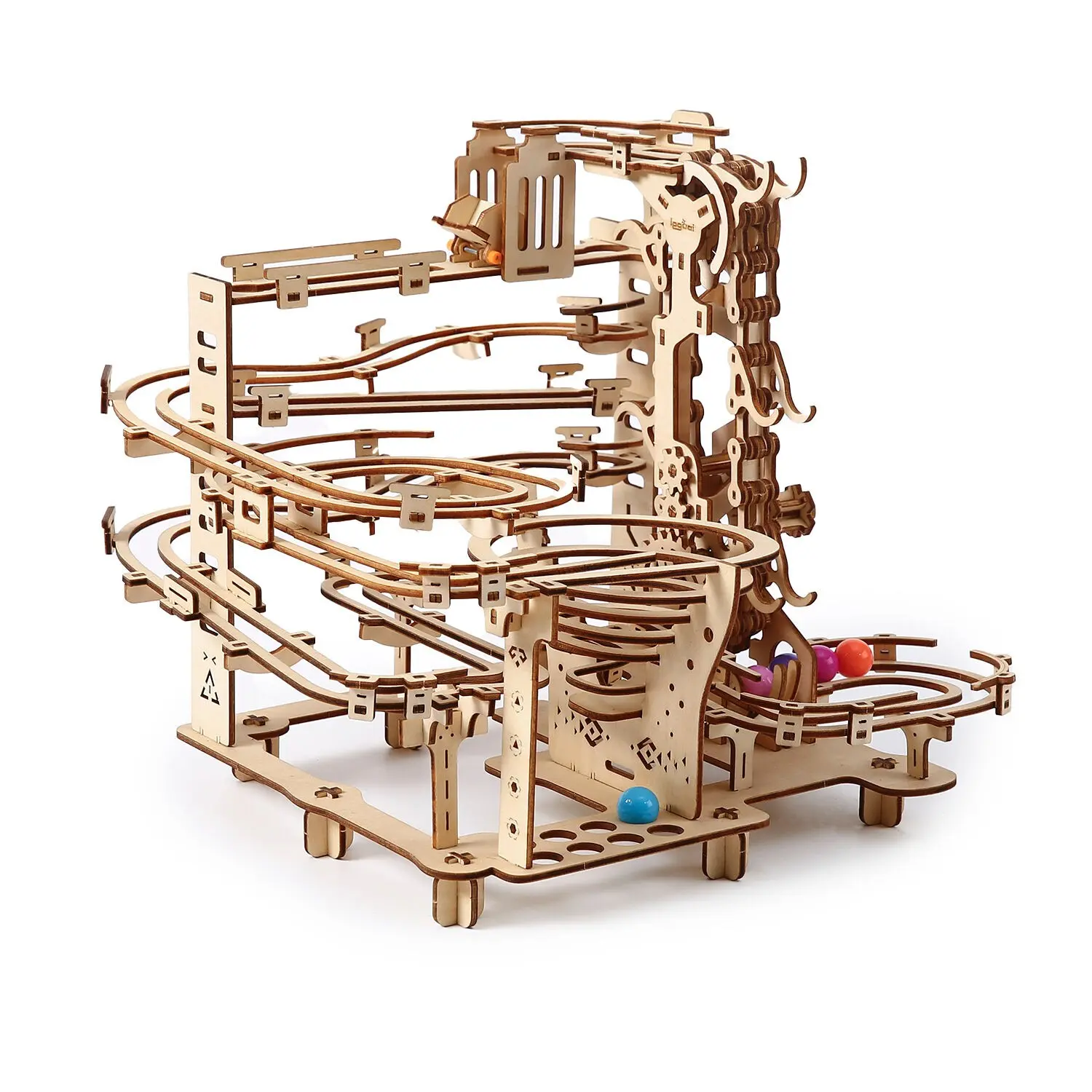 Buy wholesale 3D Wooden Model, Marble Run Design with Mechanical ...