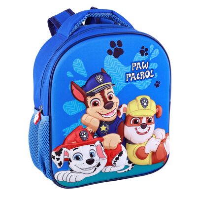 Paw Patrol 3D EVA Backpack with embossed character.Color: Blue