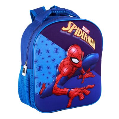 Zaino Spiderman 3D in EVA con personaggio in rilievo.Colore: blu