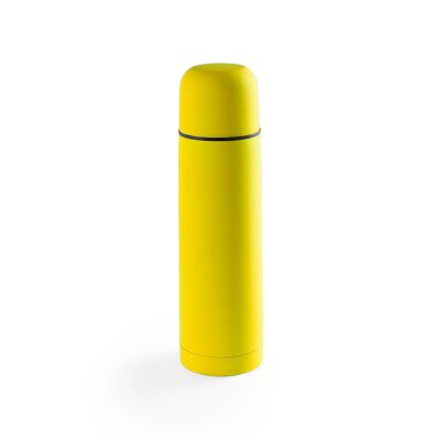500 ml stainless steel thermos, double-walled vacuum insulation, hot/cold, with cup