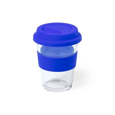 Tazza in vetro e silicone 350 ml