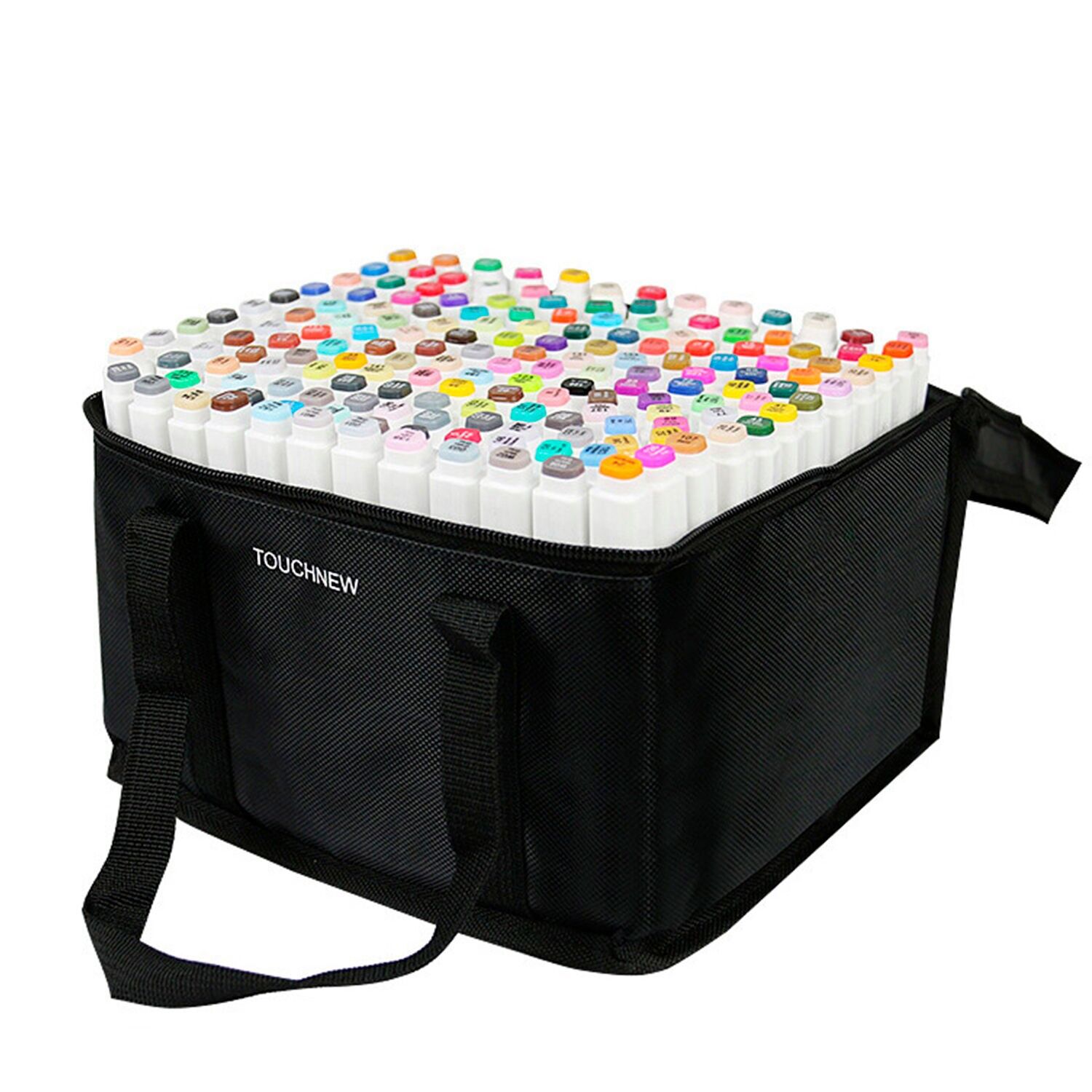 Set di 168 pennarelli in colori assortiti. Doppia punta: fine e larga nello stesso pennarello. Colore: Multicolore