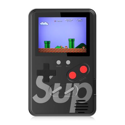 Consola portátil con 500 juegos clásicos preinstalados. Pantalla a color de 2,4"