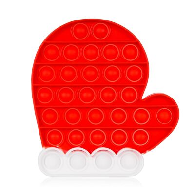 Bubble Pop è un giocattolo sensoriale antistress, con bolle di silicone da spremere e premere.