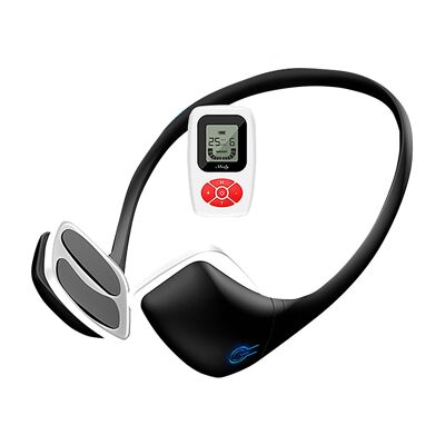 105Y EMS facial electrostimulation device with remote control. Firming, remodeling effect, softens signs of aging. Color: Black