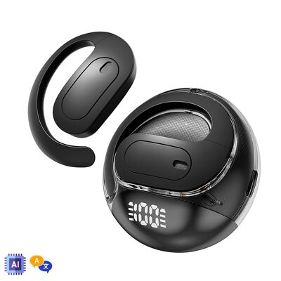 M112 Auriculares Bluetooth 5.4. Sonido panorámico ACS con traductor AI.