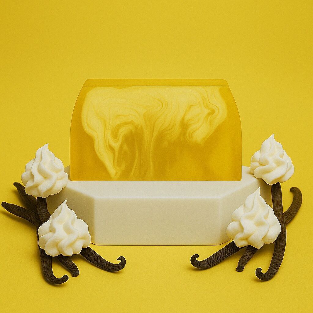 Gourmet-Vanille-Seifenscheiben x10