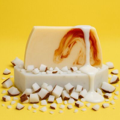 Fette di sapone al cocco x10