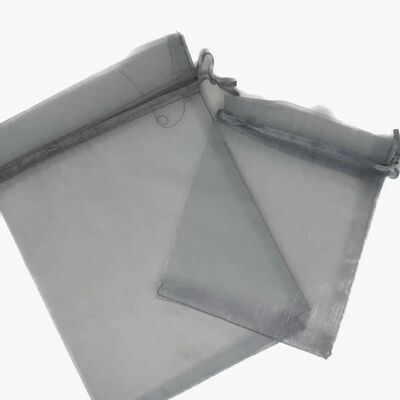 PROMO 📣 Bolsa de organza gris