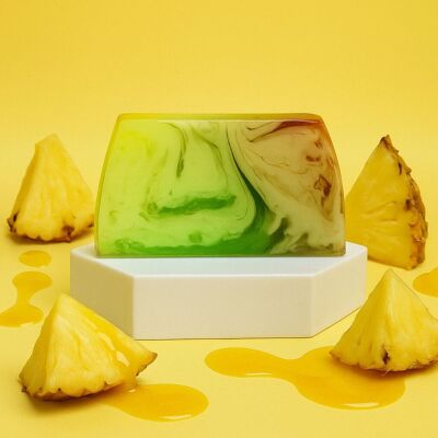 Tranche de savon Ananas x10