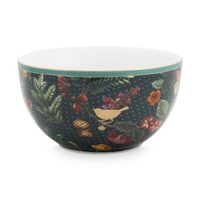 PIP - Winter Wonderland Overall Bowl Dark Blue 12cm