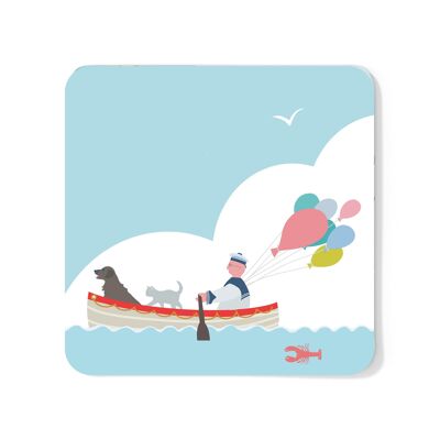 Posavasos personalizable Homeward Bond