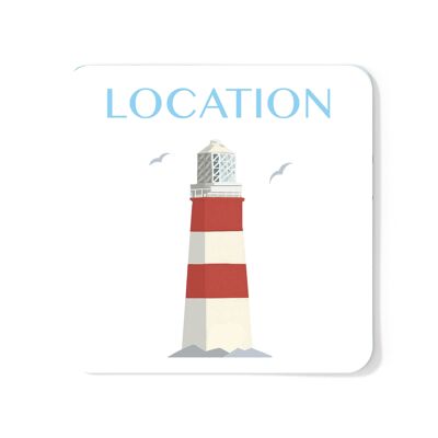 Posavasos personalizable Lighthouse