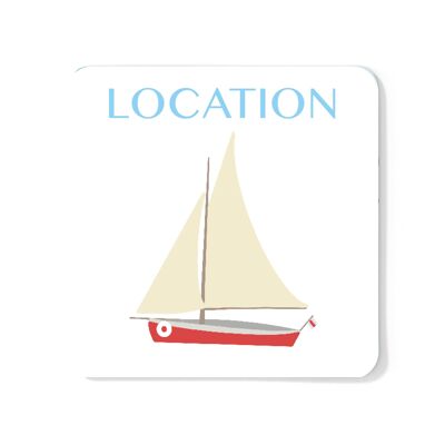 Sail Customisable Coaster