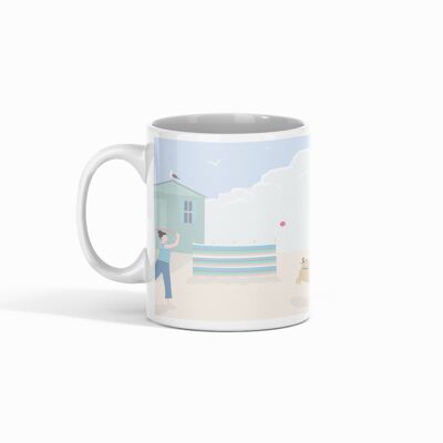 Taza personalizable "Diversión con Freddy"