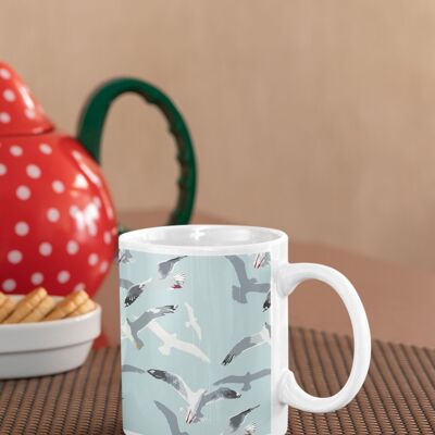 Taza personalizable Gaviotas