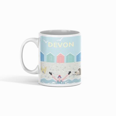 Taza personalizable Saltando con perros