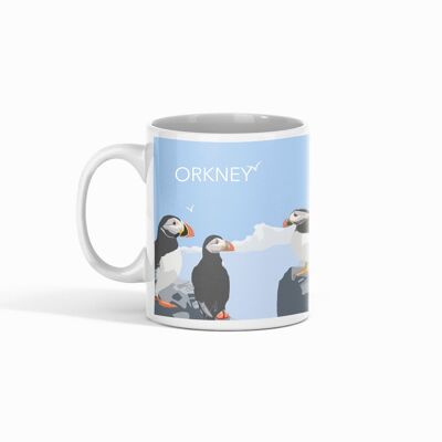Puffins 3 Customisable Mug